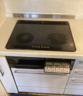 日立　IHクッキングヒーター　HT-N8STF-S-KJ 施工前