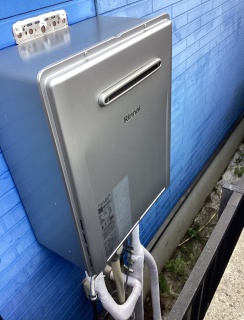 リンナイ　ガス給湯器　BSET-R4-020-W-13A 施工後