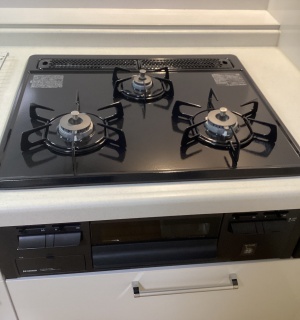 ハーマン　ビルトインコンロ　DG32T1VQ1-13A 施工後