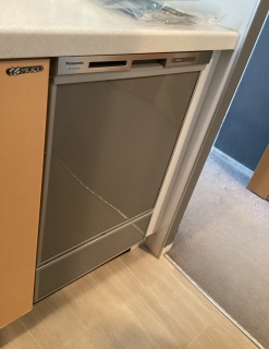 パナソニック　食器洗い乾燥機　NP-45MD9S-KJ 施工後