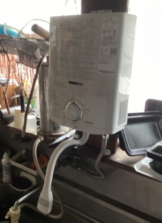 パロマ　瞬間湯沸器　PH-5BN-13A-KJ 施工後