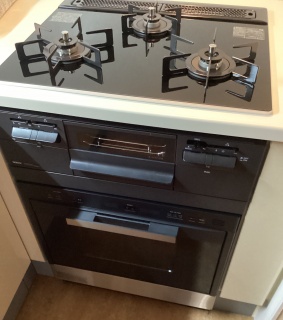 ノーリツ　ビルトインコンロ　N3WV6RWTP1-13A 施工後