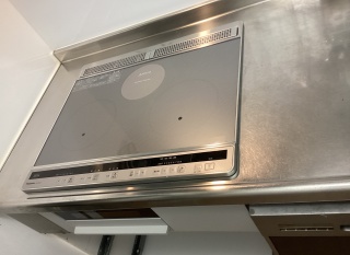 パナソニック　IHクッキングヒーター　KZ-L32AST-KJ 施工後