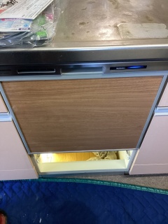 パナソニック　食器洗い乾燥機　NP-45MS9S 施工後