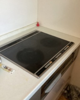 日立　IHクッキングヒーター　F-IH-3IH-M-60-S-KJ 施工前