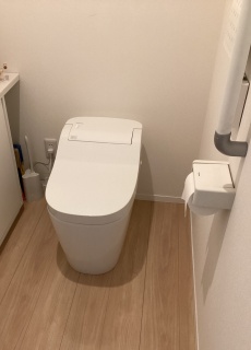 パナソニック　トイレ　TSET-AS1-WHI 施工後