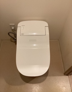 パナソニック　トイレ　TSET-AS1-WHI 施工後