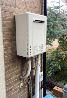 ノーリツ　ガス給湯器　BSET-N4-055-13A-20A 施工後