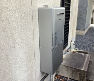 リンナイ　ガス給湯器　RUF-E2007SAW-A-LPG 施工後