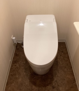 ＴＯＴＯ　トイレ　TSET-GG1-WHI-0 施工後
