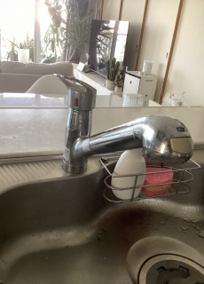 LIXIL　キッチン水栓　RSF-672A-KJ 施工前