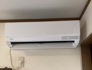 東芝　ルームエアコン　AIRCON-2016-06-KJ 施工後