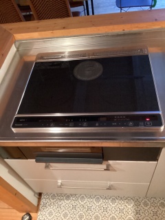 パナソニック　IHクッキングヒーター　KZ-L32AK 施工後