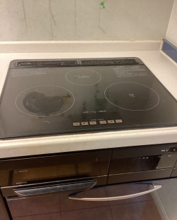 パナソニック　IHクッキングヒーター　KZ-J1H6AK-KJ 施工前