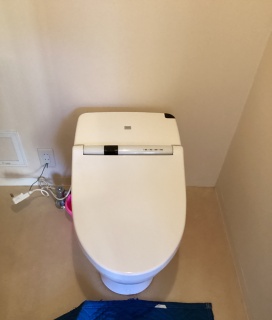 パナソニック　トイレ　TSET-AS1-WHI 施工前