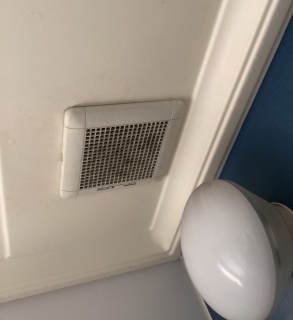 三菱　浴室換気扇　VD-10ZC14 施工前