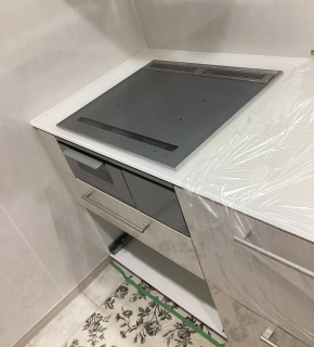 パナソニック　IHクッキングヒーター　KZ-S1F6S-KJ 施工後