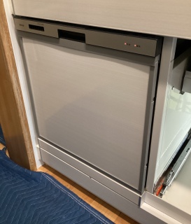 リンナイ　食器洗い乾燥機　RKW-405A-SV-KJ 施工後
