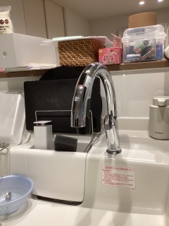 LIXIL　キッチン水栓　JF-NAH461SY-JW 施工前