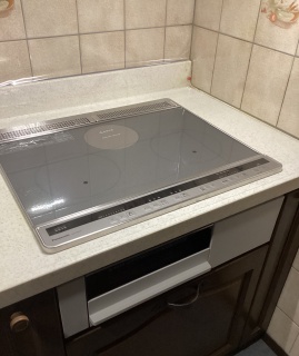 パナソニック　IHクッキングヒーター　KZ-L32AST-KJ 施工後