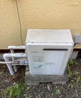 ノーリツ　ガス給湯器　GT-C2472SAR-1-BL-13A-20A 施工前