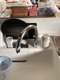 LIXIL　キッチン水栓　JF-NAH461SY-JW 施工後