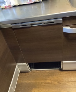 パナソニック　食器洗い乾燥機　NP-45MD9W-KJ 施工前