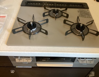 リンナイ　ビルトインコンロ　RS31W36T2RVW-13A-KJ 施工後