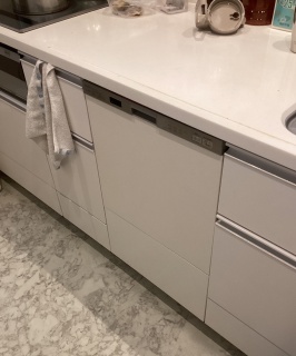 三菱　食器洗い乾燥機　EW-45R2SM-KJ 施工前