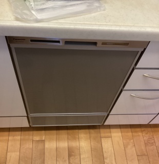 パナソニック　食器洗い乾燥機　NP-45MD9S-KJ 施工後