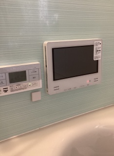ツインバード　浴室テレビ　VB-BB123W-KJ 施工後