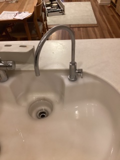 三菱ケミカル　浄水器　A113HU 施工後