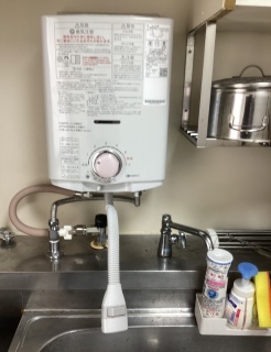 ノーリツ　瞬間湯沸器　GQ-551MW-13A-KJ 施工後