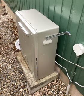 ノーリツ　ガス給湯器　BSET-N4-057R-13A-20A 施工後