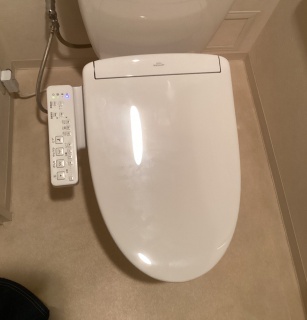 ＴＯＴＯ　温水洗浄便座　TCF6624-NW1-KJ 施工後