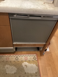 パナソニック　食器洗い乾燥機　NP-45MS9S 施工後