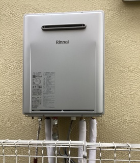 リンナイ　ガス給湯器　BSET-R0-002-13A 施工後