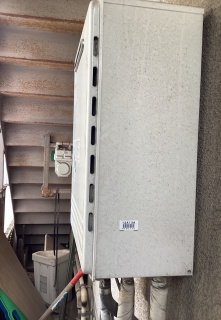 ノーリツ　ガス給湯器　GT-C2472SAW-1-BL-13A-20A 施工前