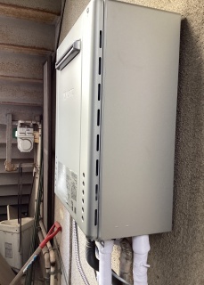 ノーリツ　ガス給湯器　GT-C2472SAW-1-BL-13A-20A 施工後