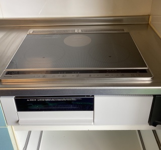 パナソニック　IHクッキングヒーター　KZ-L32AST 施工後