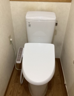 ＬＩＸＩＬ　トイレ　CONSTRUCTION-TOILET 施工後