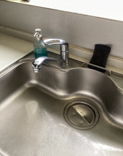 パナソニック　卓上型食器洗い乾燥機　NP-TZ500-W-KJ 施工前