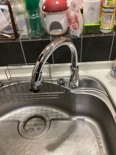 LIXIL　キッチン水栓　SF-NAB451SYX 施工後