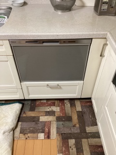 パナソニック　食器洗い乾燥機　NP-60MS8S 施工後