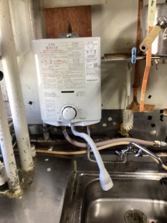 パロマ　瞬間湯沸器　PH-5BN-13A 施工後