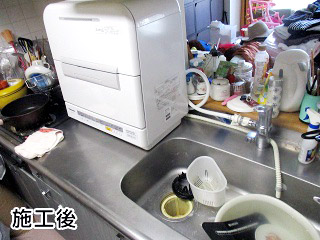 パナソニック　卓上型食器洗い乾燥機　NP-TM8-W