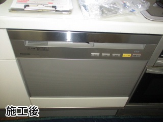 NP-P60V1PSPS 施工事例 パナソニック ビルトイン 食器洗い機