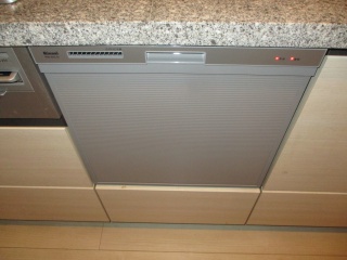 リンナイ　食器洗い乾燥機　RKW-404C-SV-KJ