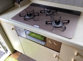 リンナイ　ビルトインコンロ　RHS71W42J2RSTW-LPG-KJ