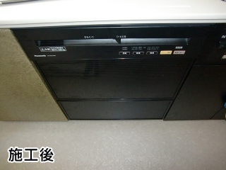 パナソニック　ビルトイン食洗機 NP-P60V1PKPK + 専用収納キャビネット N-PC600K
